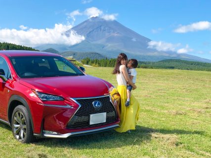 富士山と愛車の写真が撮れる絶景撮影スポット～富士サファリパーク 第二駐車場